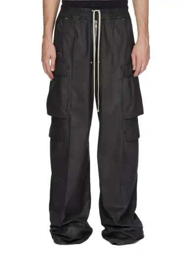 RICK OWENS DRKSHDW Denim Double Cargo Jumbo Belas | Thumbnail 1