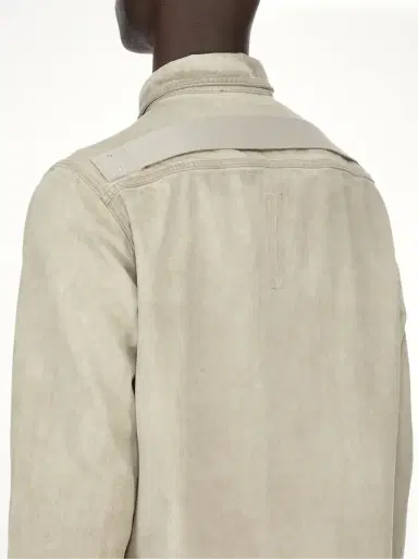 RICK OWENS DRKSHDW Outershirt in Sand Beige | Thumbnail 7 RICK OWENS DRKSHDW Outershirt in Sand Beige | Thumbnail 7
