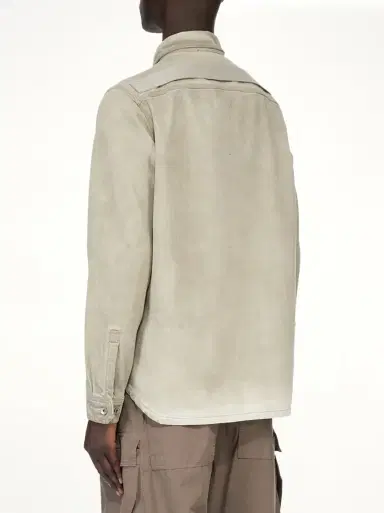 RICK OWENS DRKSHDW Outershirt in Sand Beige | Thumbnail 10 RICK OWENS DRKSHDW Outershirt in Sand Beige | Thumbnail 10
