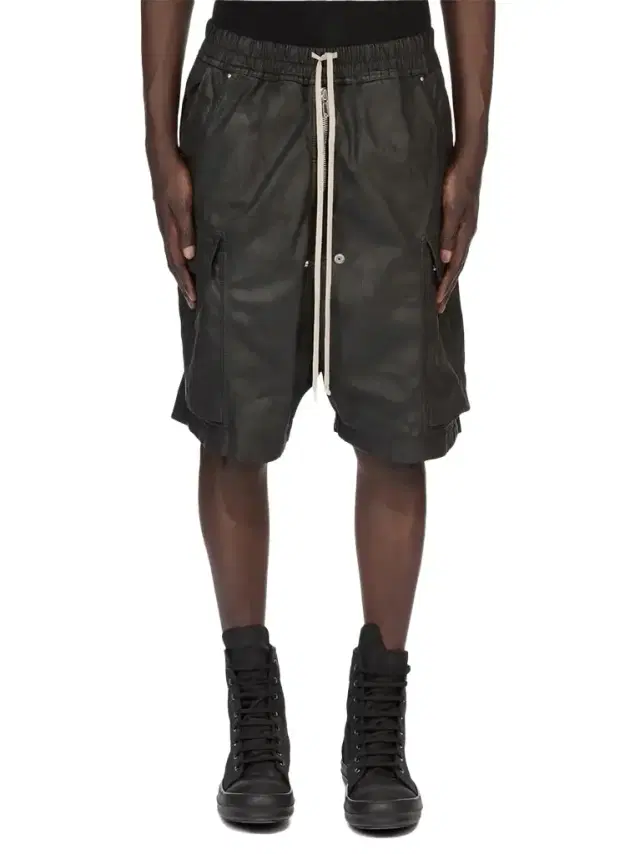 RICK OWENS DRKSHDW Denim Cargobela Shorts