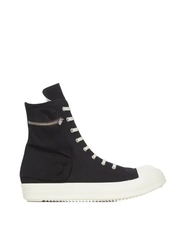 RICK OWENS DRKSHDW Cargo Sneaks in Black/milk Black