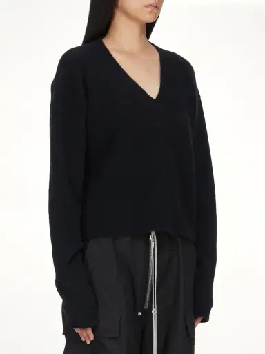 Rick Owens Tommy V Neck | Thumbnail 4 Rick Owens Tommy V Neck | Thumbnail 4