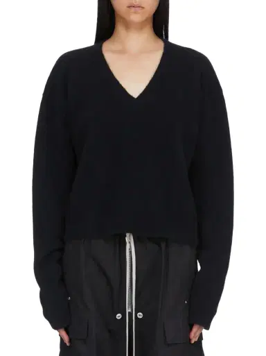 Rick Owens Tommy V Neck | Thumbnail 1 Rick Owens Tommy V Neck | Thumbnail 1