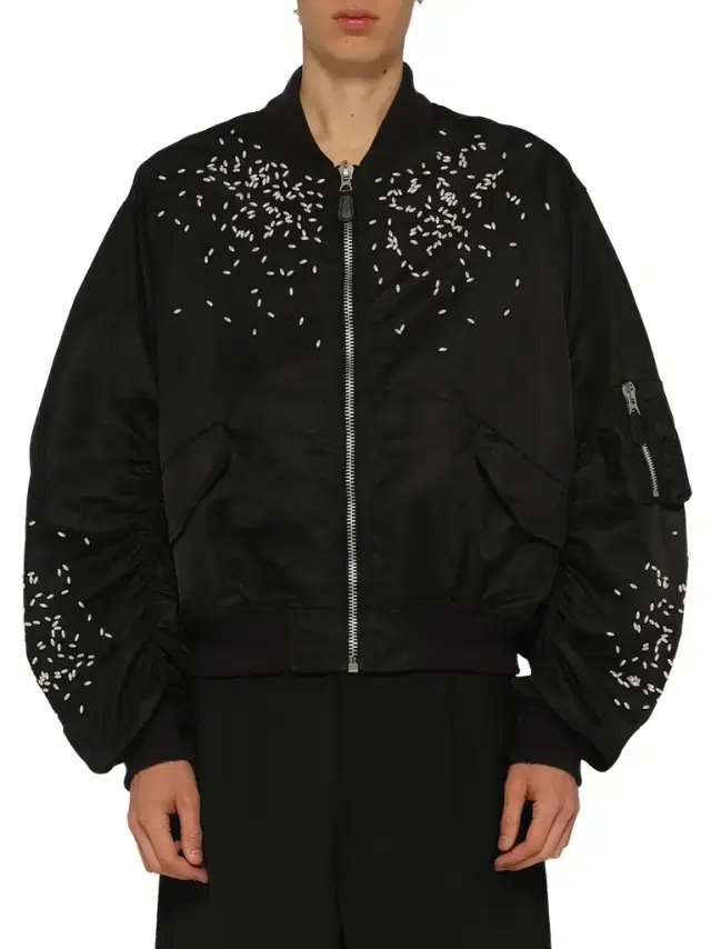 DOUBLET Spilled Rice Bomber Jacket