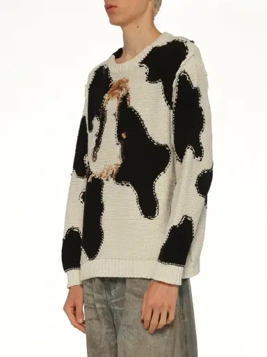 DOUBLET Acting Cow Knit Pullover | Thumbnail 2 DOUBLET Acting Cow Knit Pullover | Thumbnail 2