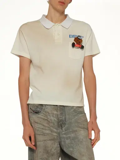 DOUBLET Polo Shirt With My Workwear Bear | Thumbnail 6 DOUBLET Polo Shirt With My Workwear Bear | Thumbnail 6