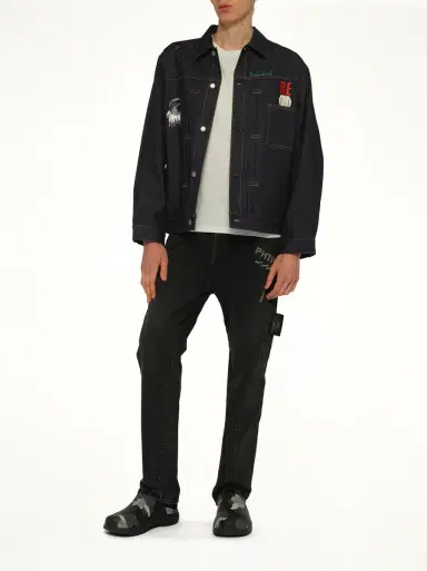 Undercover Mind Parasite Denim Jacket | Thumbnail 4