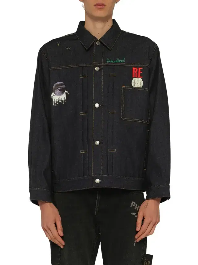 Undercover Mind Parasite Denim Jacket