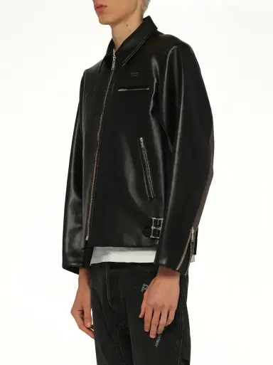 Undercover Faux Leather Blouson | Thumbnail 2 Undercover Faux Leather Blouson | Thumbnail 2