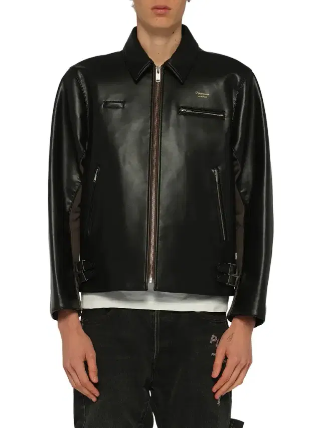 Undercover Faux Leather Blouson
