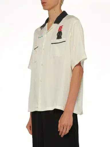 Undercover Mind Parasite SS Shirt in Ivory White | Thumbnail 2 Undercover Mind Parasite SS Shirt in Ivory White | Thumbnail 2