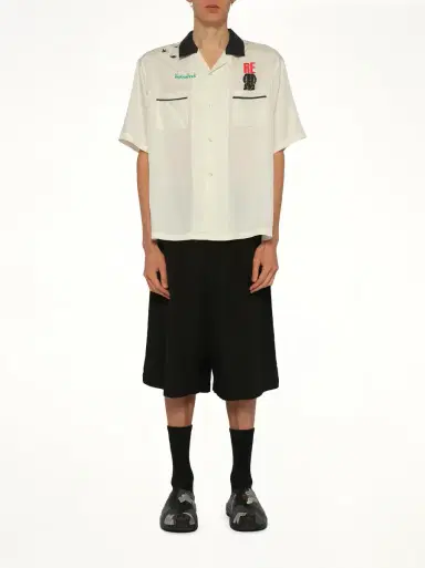Undercover Mind Parasite SS Shirt in Ivory White | Thumbnail 7 Undercover Mind Parasite SS Shirt in Ivory White | Thumbnail 7
