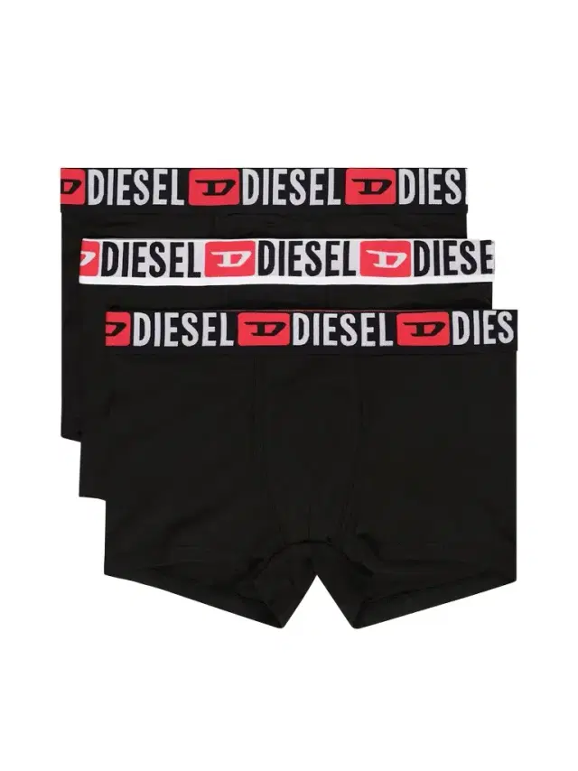 Diesel Umbx-damienthreepack Boxers in Multicolour Black