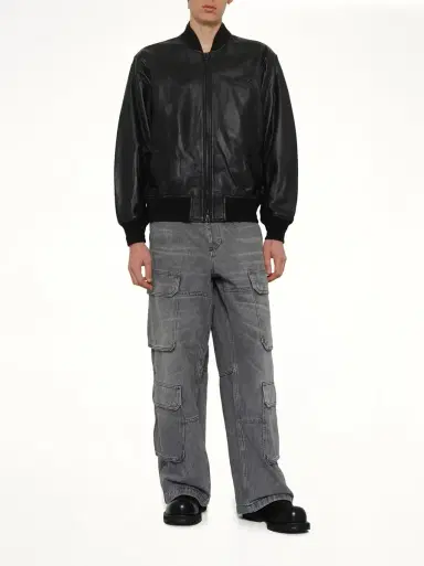 Diesel L-type Leather Jacket | Thumbnail 4