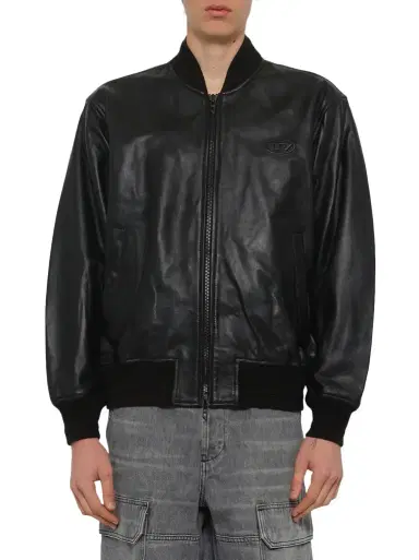 Diesel L-type Leather Jacket | Thumbnail 1