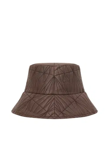 Rick Owens Rick Owens x Moncler Padded Bucket Hat | Thumbnail 1 Rick Owens Rick Owens x Moncler Padded Bucket Hat | Thumbnail 1
