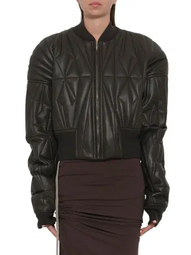 Rick Owens Rick Owens x Moncler Geocamo Cropped Jacket | Thumbnail 1 Rick Owens Rick Owens x Moncler Geocamo Cropped Jacket | Thumbnail 1
