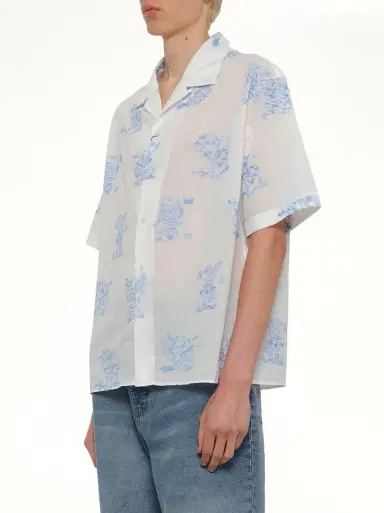 KENZO Kenzo Cartoon Hawaiian Short Sleeve Shirt | Thumbnail 2