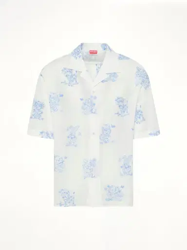 KENZO Kenzo Cartoon Hawaiian Short Sleeve Shirt | Thumbnail 3