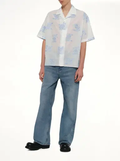 KENZO Kenzo Cartoon Hawaiian Short Sleeve Shirt | Thumbnail 4