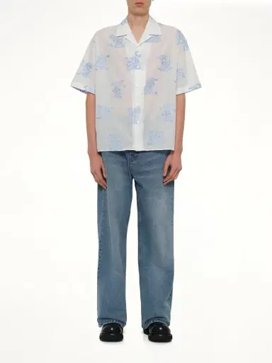 KENZO Kenzo Cartoon Hawaiian Short Sleeve Shirt | Thumbnail 7