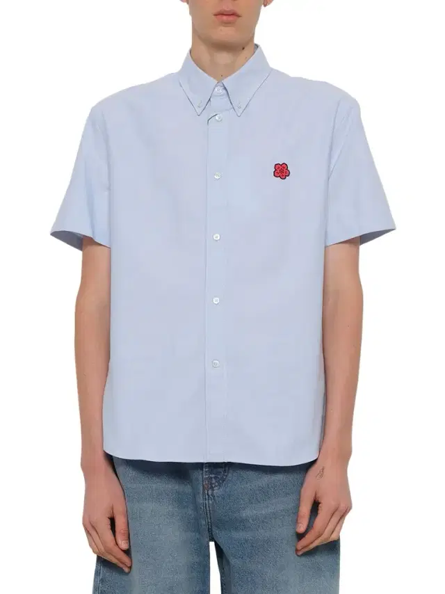 KENZO Boke Flower Crest Short Sleeve Shirt