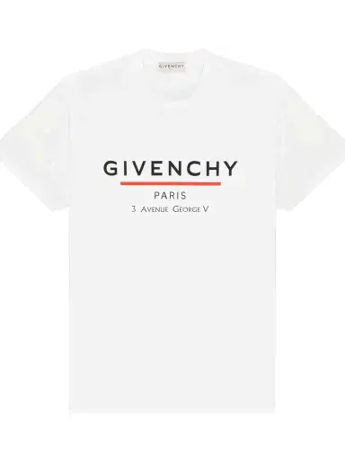 Givenchy Givenchy Label Oversized T-shirt | Thumbnail 1 Givenchy Givenchy Label Oversized T-shirt | Thumbnail 1