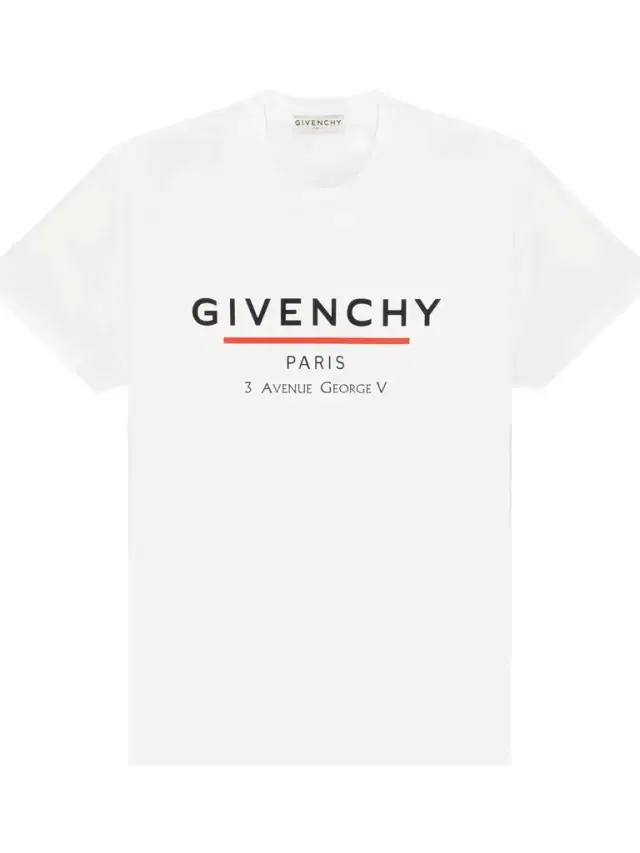 Givenchy Givenchy Label Oversized T-shirt