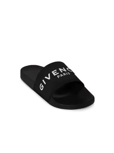 Givenchy Logo Flat Sandal With Raised | Thumbnail 4 Givenchy Logo Flat Sandal With Raised | Thumbnail 4