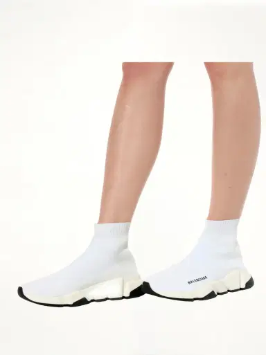 Balenciaga Logo Speed Sneaker | Thumbnail 2 Balenciaga Logo Speed Sneaker | Thumbnail 2