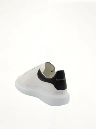 Alexander McQueen Larry Oversized Sneaker in White/black | Thumbnail 2 Alexander McQueen Larry Oversized Sneaker in White/black | Thumbnail 2