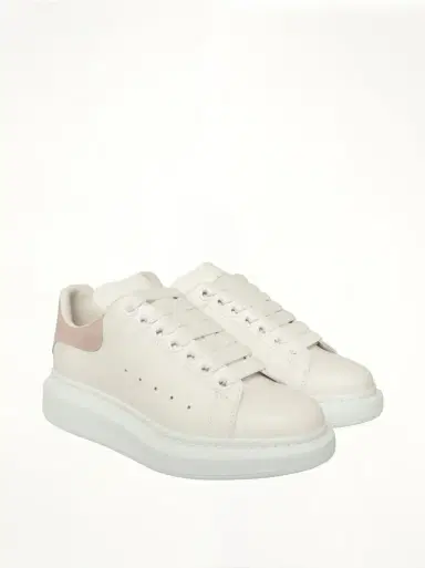 Alexander McQueen Larry Oversized Sneaker in White/patchouli White | Thumbnail 3 Alexander McQueen Larry Oversized Sneaker in White/patchouli White | Thumbnail 3