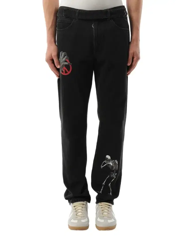 Off-White Slim 5 Pocket Jeans