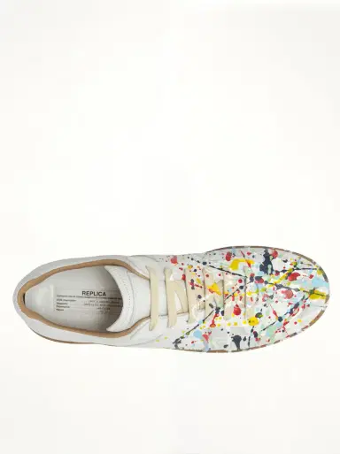 Maison Margiela Replica Paint Splatter Sneaker | Thumbnail 4 Maison Margiela Replica Paint Splatter Sneaker | Thumbnail 4