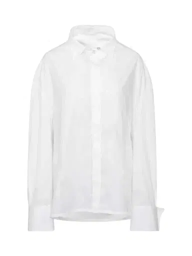 Givenchy Oversized Shirt With Drapped Collar | Thumbnail 1