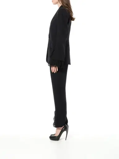 Alexander McQueen Leaf Lace Cig Pants | Thumbnail 2 Alexander McQueen Leaf Lace Cig Pants | Thumbnail 2