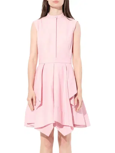 Alexander McQueen Cotton Piquet Dress | Thumbnail 1 Alexander McQueen Cotton Piquet Dress | Thumbnail 1