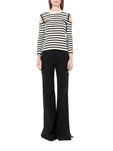 Alexander McQueen Crew Neck Knitwear Ivory White | Thumbnail 4 Alexander McQueen Crew Neck Knitwear Ivory White | Thumbnail 4