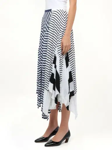 Loewe Stripe Jersey Skirt | Thumbnail 3 Loewe Stripe Jersey Skirt | Thumbnail 3