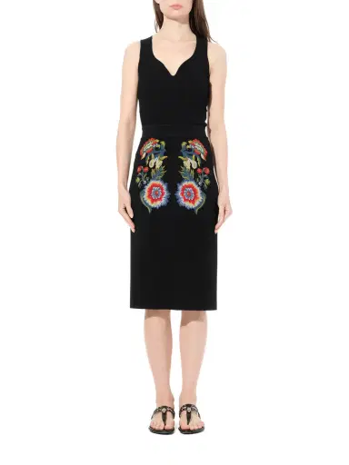 Alexander McQueen Pencil Knee Skirt | Thumbnail 4 Alexander McQueen Pencil Knee Skirt | Thumbnail 4