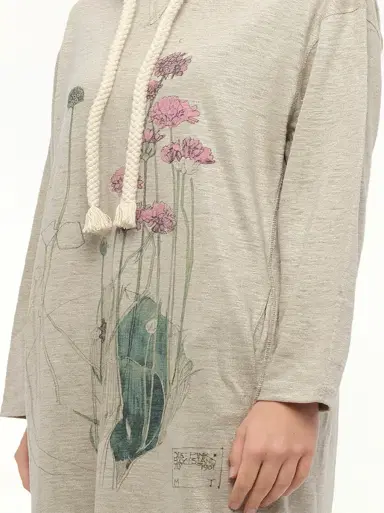 Loewe Hoodie Botanical Dress | Thumbnail 2 Loewe Hoodie Botanical Dress | Thumbnail 2