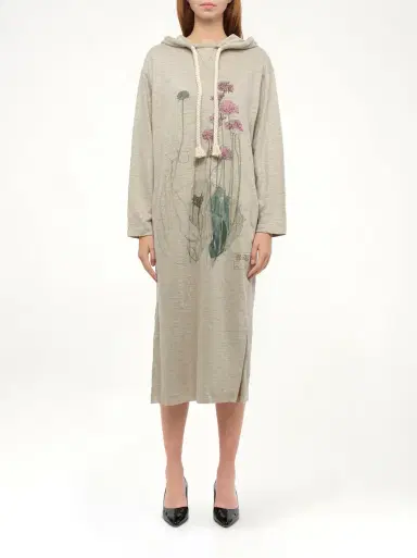 Loewe Hoodie Botanical Dress | Thumbnail 4 Loewe Hoodie Botanical Dress | Thumbnail 4