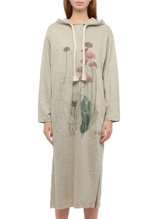 Loewe Hoodie Botanical Dress