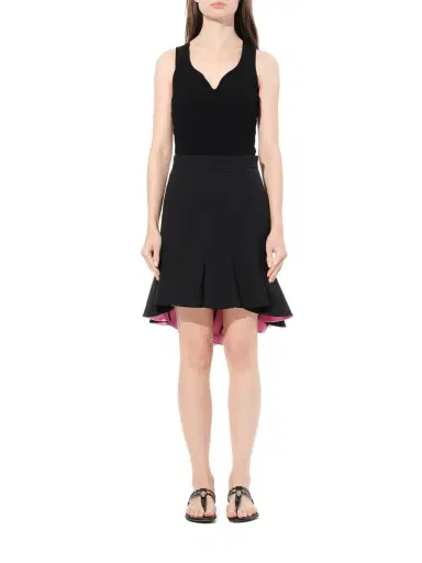 Alexander McQueen Wool Silk Skirt | Thumbnail 4 Alexander McQueen Wool Silk Skirt | Thumbnail 4