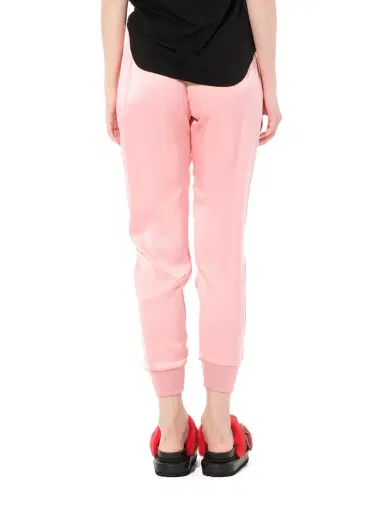 Alexander McQueen Satin Organza Jogger in Anemone Pink | Thumbnail 6
