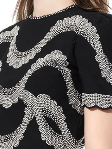 Alexander McQueen Short Sleeve Top | Thumbnail 2 Alexander McQueen Short Sleeve Top | Thumbnail 2
