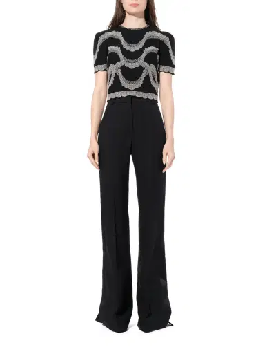 Alexander McQueen Short Sleeve Top | Thumbnail 4 Alexander McQueen Short Sleeve Top | Thumbnail 4