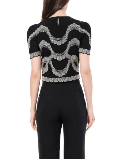Alexander McQueen Short Sleeve Top | Thumbnail 6 Alexander McQueen Short Sleeve Top | Thumbnail 6