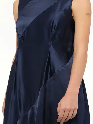 Loewe Sleeveless Satin Dress | Thumbnail 2 Loewe Sleeveless Satin Dress | Thumbnail 2