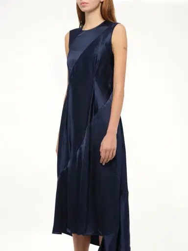 Loewe Sleeveless Satin Dress | Thumbnail 3 Loewe Sleeveless Satin Dress | Thumbnail 3